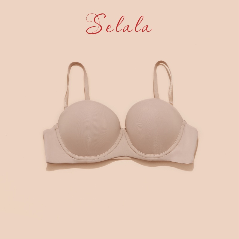 Áo Lót Su Có Gọng Selala Nâng Đẩy 2cm Thoáng Mát Không Hằn AG12