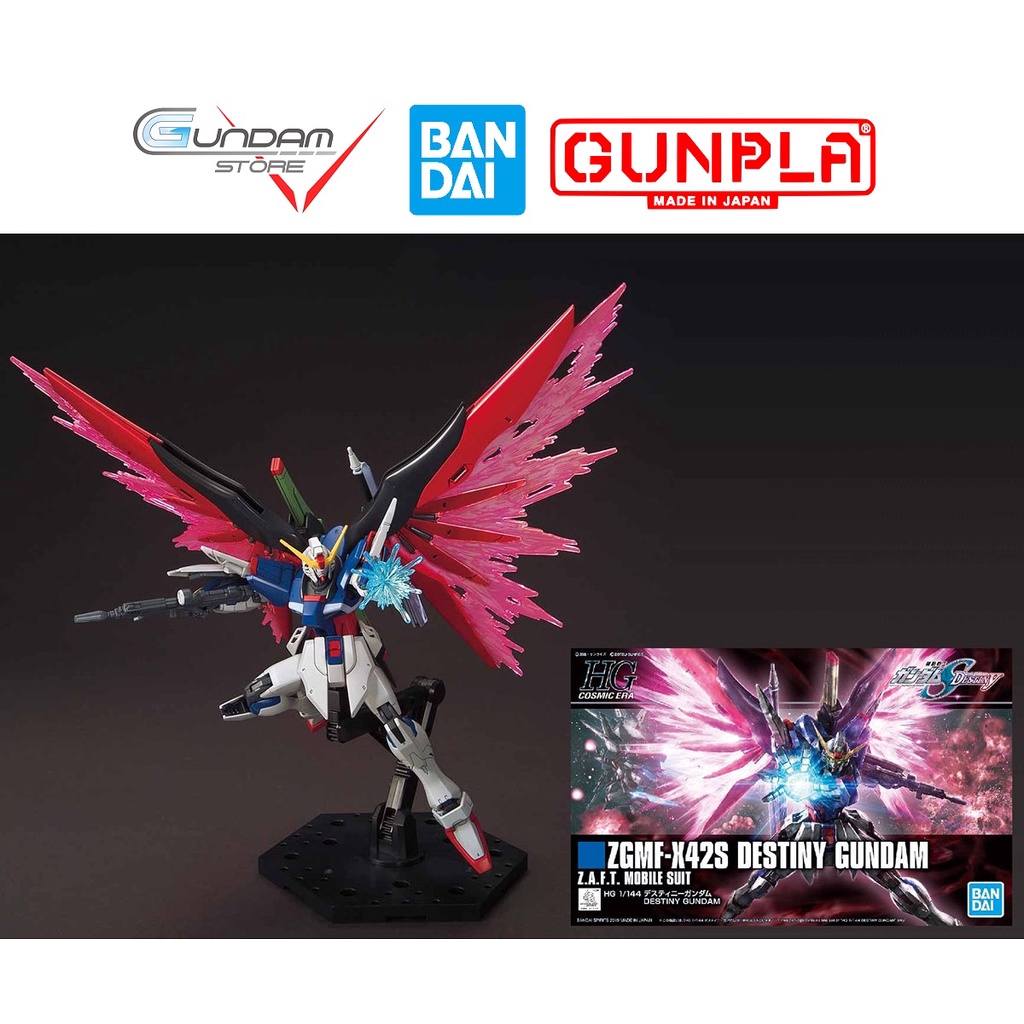 Mô Hình Gundam HG Destiny HGCE Bandai 1/144 Hgseed Đồ Chơi Lắp Ráp Anime Nhật
