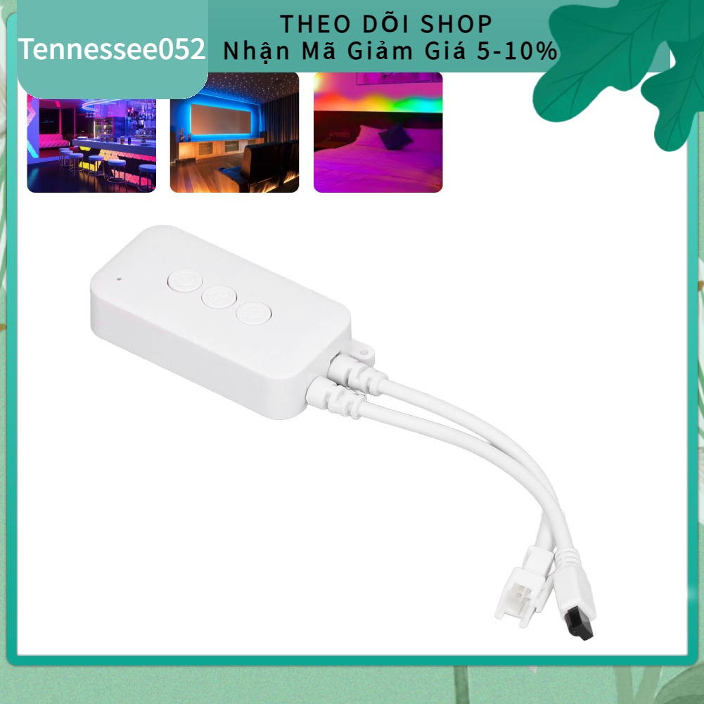 Hàng HOT Bộ điều khiển LED với 44 phím Điều khiển từ xa Đèn dải âm nhạc không dây Bluetooth【Tennessee052】