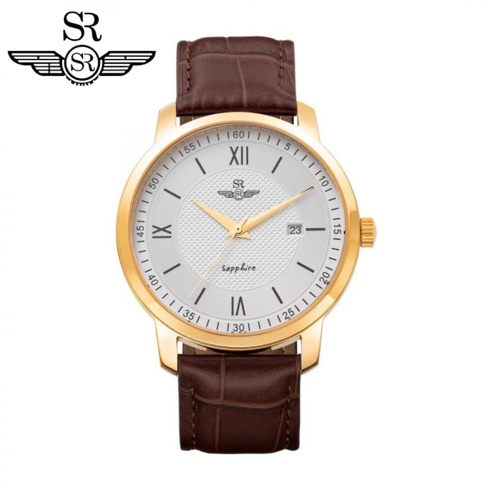 Đồng hồ nam chính hãng SR WATCH SG3002.4602CV mặt kính Sapphire chống nước chống trầy BẢO HÀNH 12 THÁNG toàn quốc