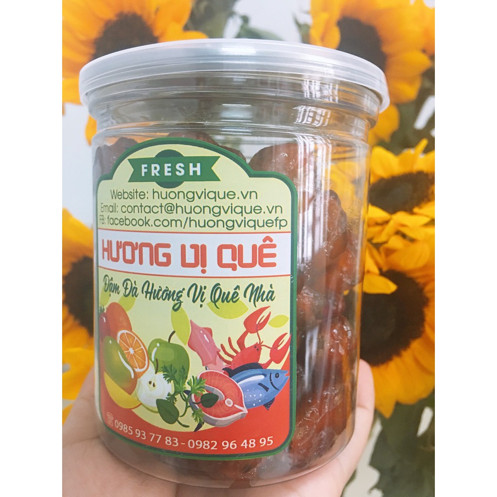 Mứt Chôm Chôm Có Hạt - Hộp 300g - Đặc Sản Bến Tre