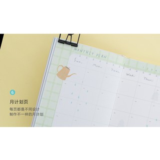 Sổ Planner A5 JOYTOP Timeline cá tính - 228 trang