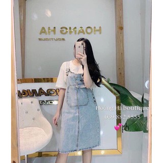 Váy yếm bò năng động