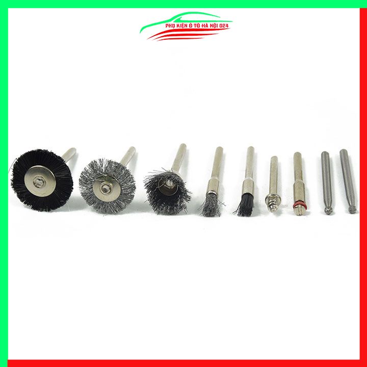 Gói phụ kiện 105 chi tiết XCAN dùng cho máy cắt mài đánh bóng cầm tay trục 3mm