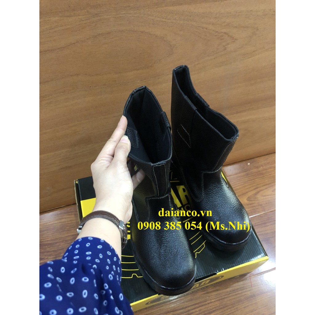 [HCM]Ủng mũi thép chất liệu da hãng Sobar 2 màu đen(VP-2005) và màu nâu(VP-2005K)- Hình thật, hàng sẵn