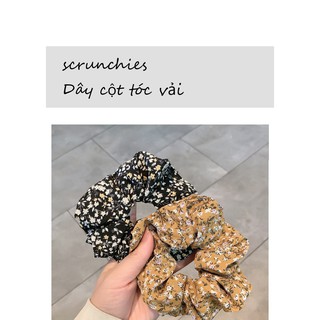 Dây cột tóc vải dây buộc tóc scrunchies