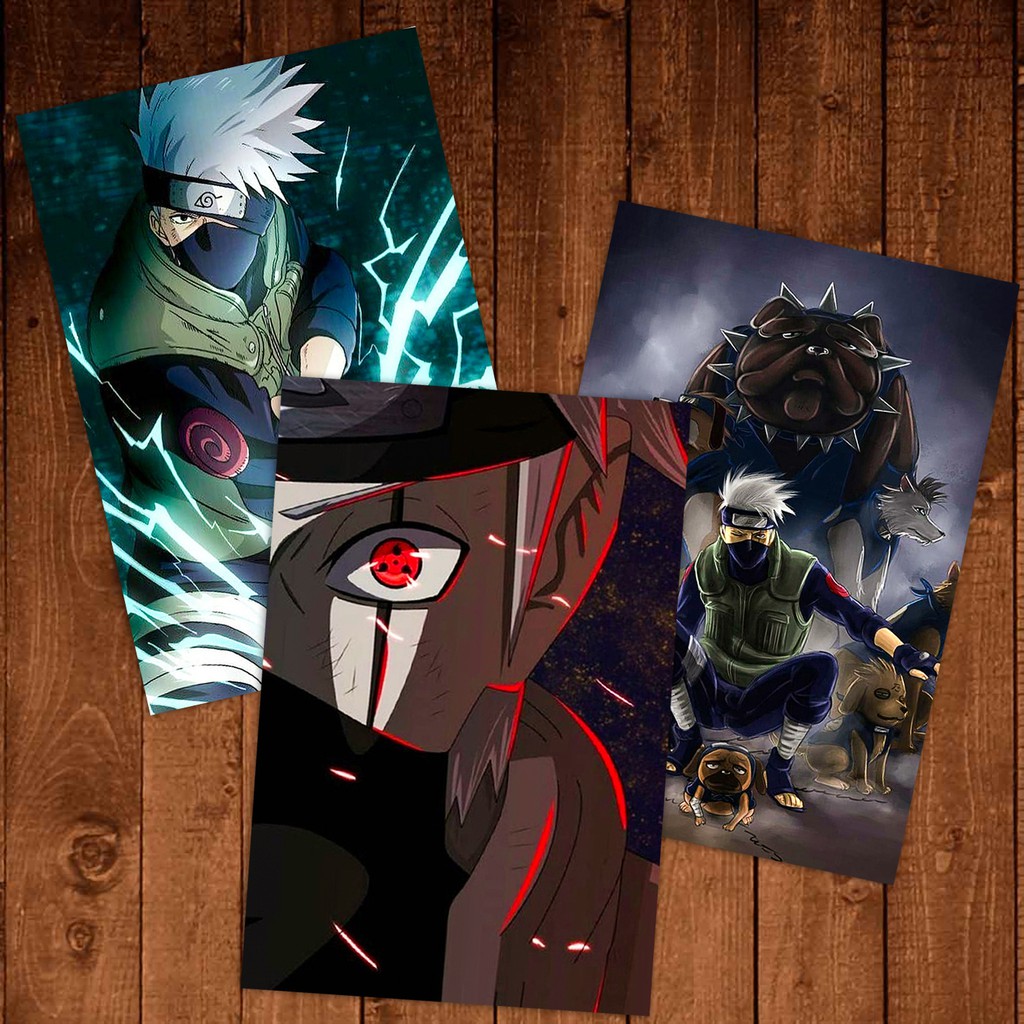 Naruto - Decal dán tường hình đứng kích thước 30x20 (cao x ngang) .