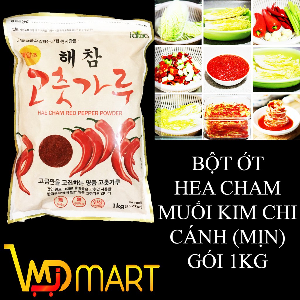 Bột ớt Muối Kim chi Hanaro Hàn Quốc gói 1kg