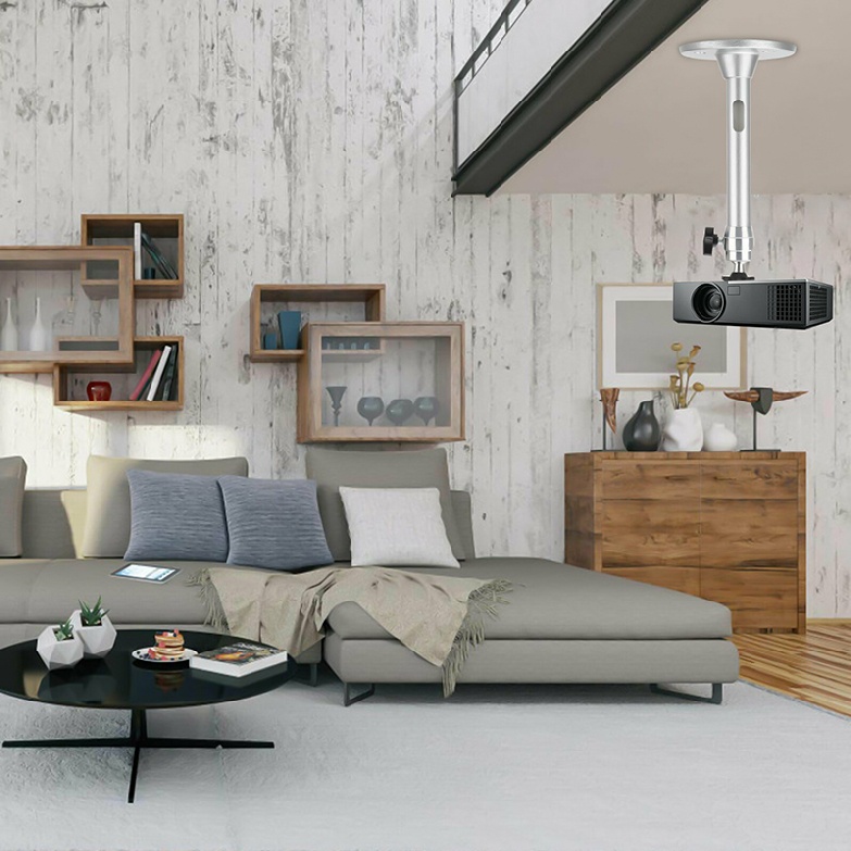 Universal LCD Mini Projector Ceiling Wall Mount Bracket Aluminium Holder Stand