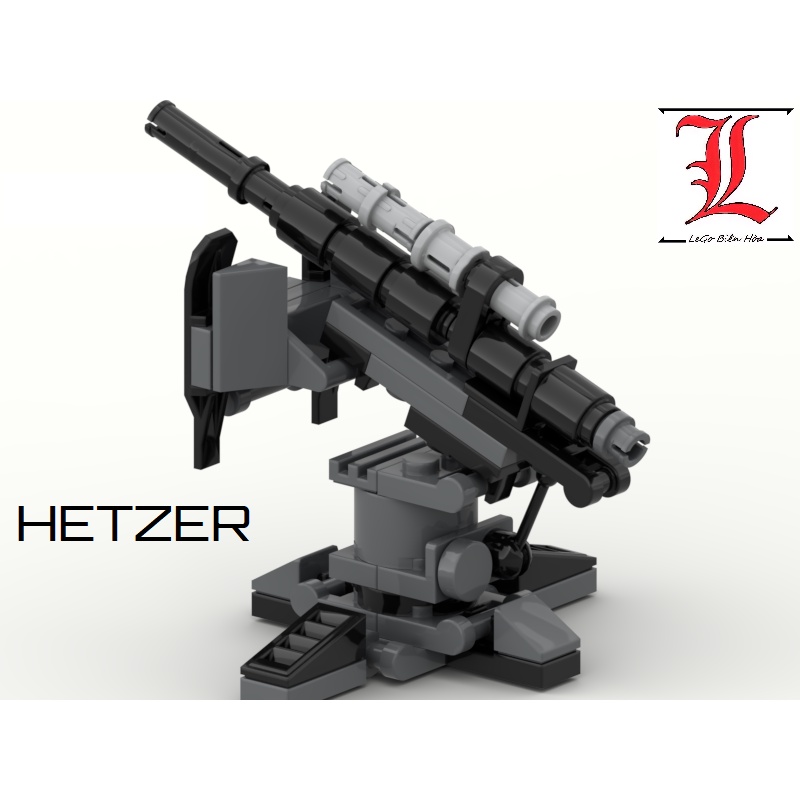 Đồ chơi lắp ráp Moc Pháo Hetzer