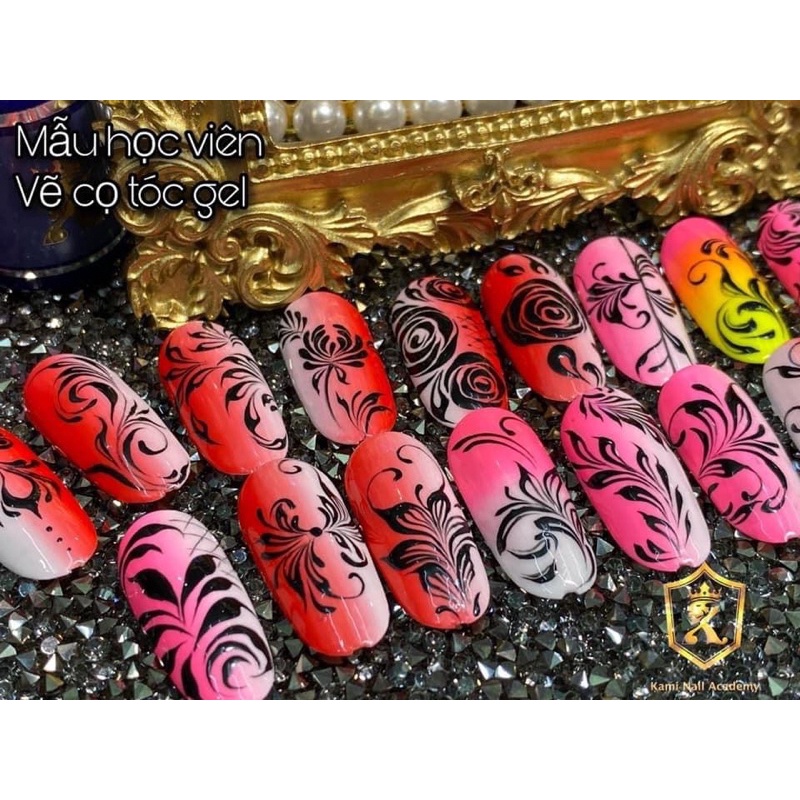Gel Vẽ Trắng-Đen FengShengmei chuyên nghiệp đậm đặc
