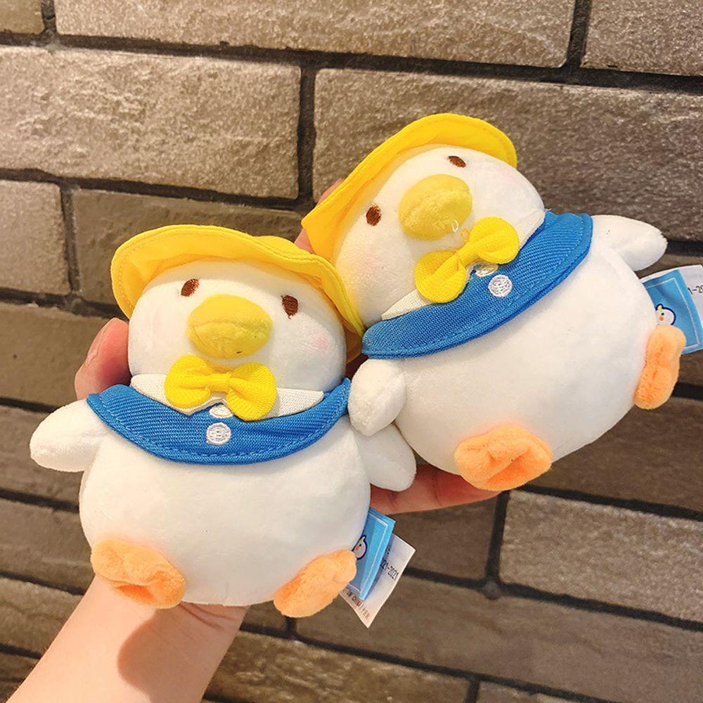 Móc Khóa Hình Vịt Nhồi Bông Xinh Xắn