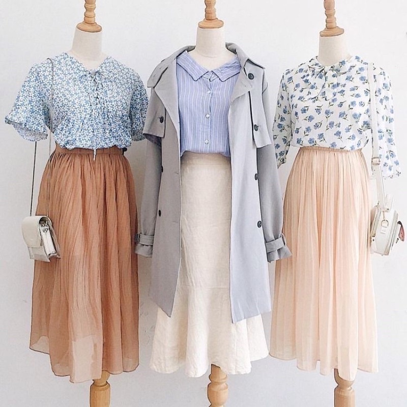 áo và chân váy Nhật Hàn mới về 8/9, 2hand secondhand được chọn mẫu