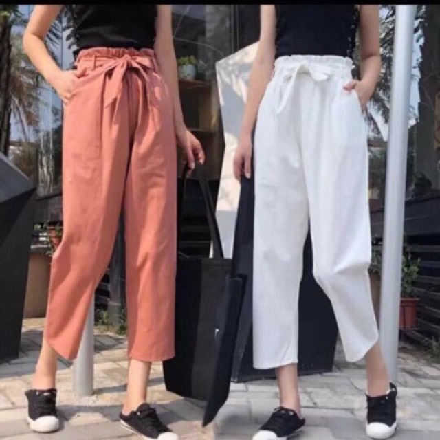 QUẦN BAGGY KAKI KÈM ĐAI HÀNG QUẢNG CHÂU