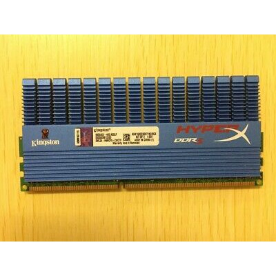 ram desktop ddr3 kingtons hyper kit 8gb buss 1600 cas 9 (tức 2x4gb) chuyên OC và gaming như hình