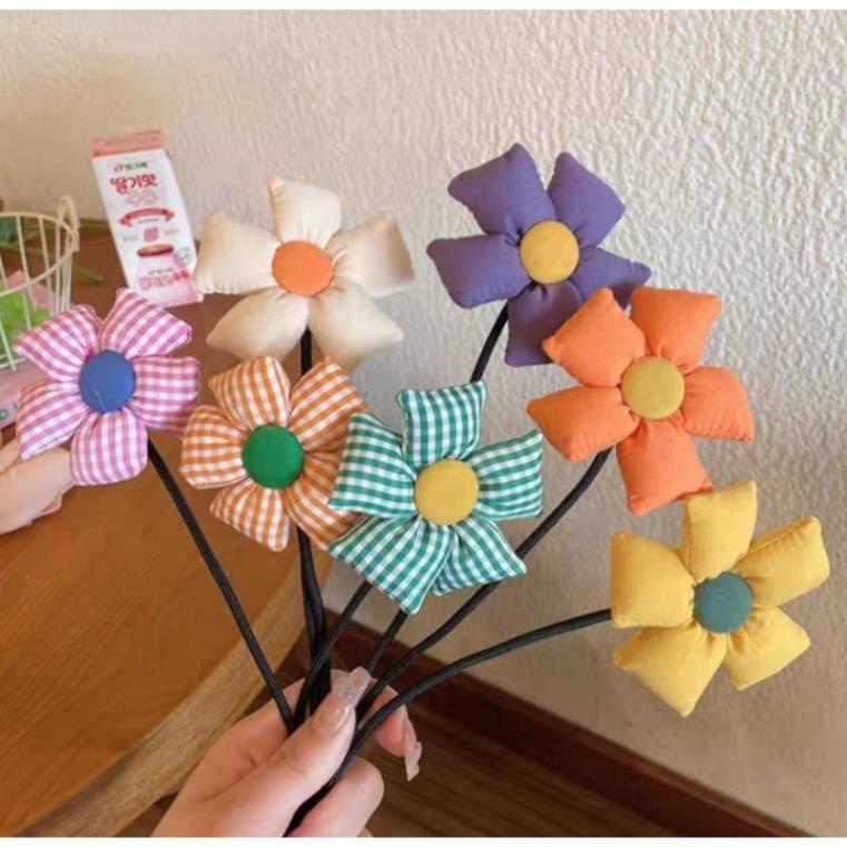 Dụng Cụ Búi Tóc Đính Hoa Dành Cho Bé Gái