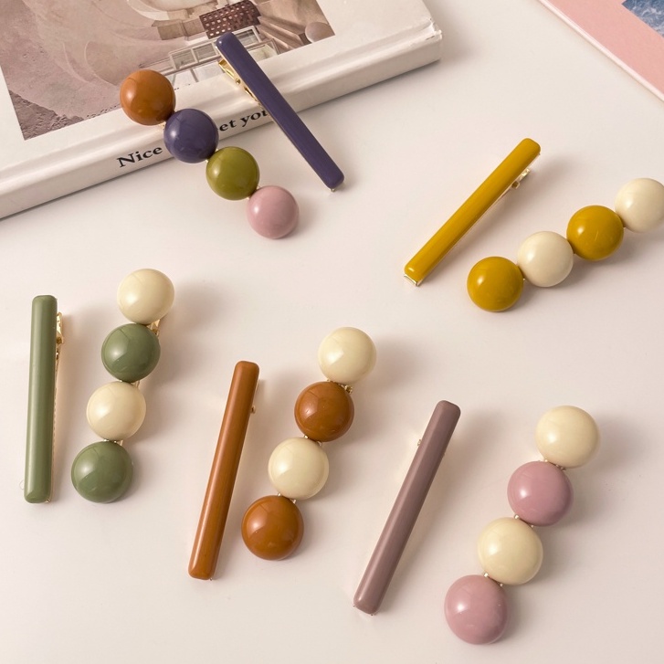 Kẹp Tóc Nữ Màu Trơn Thời Trang Hè 2022