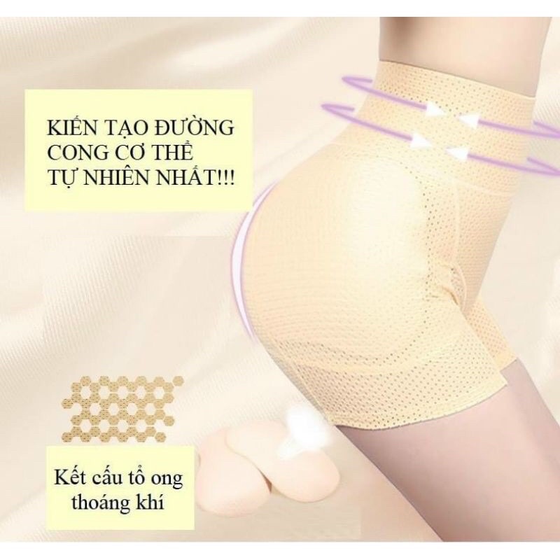 Quần độn mông và hông Miss J tôn mông siêu thật thiết kế thông hơi gen bụng
