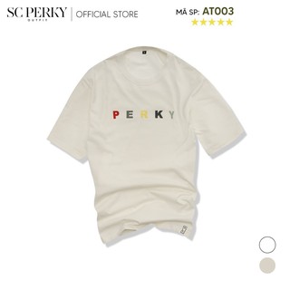 Áo T-Shirt In Họa Tiết PERKY AT003 - Chất Liệu Cotton Cao Cấp - SC Perky Outfit