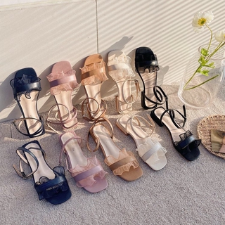 Giày Sandal Nữ Đế Thấp Thời Trang Hàn