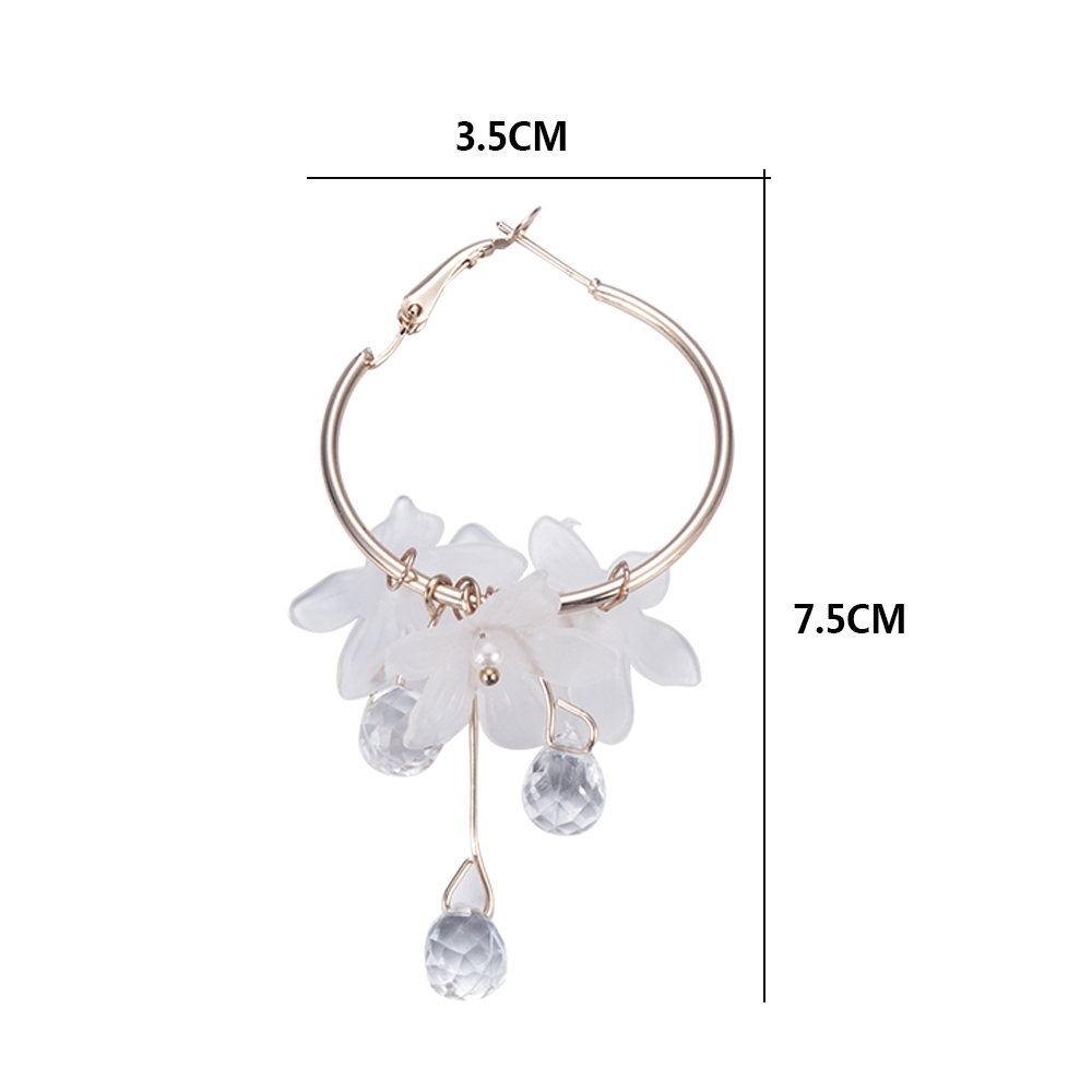 Cod Qipin Hoa tai dạng vòng phong cách Hàn Quốc thời trang cho nữ