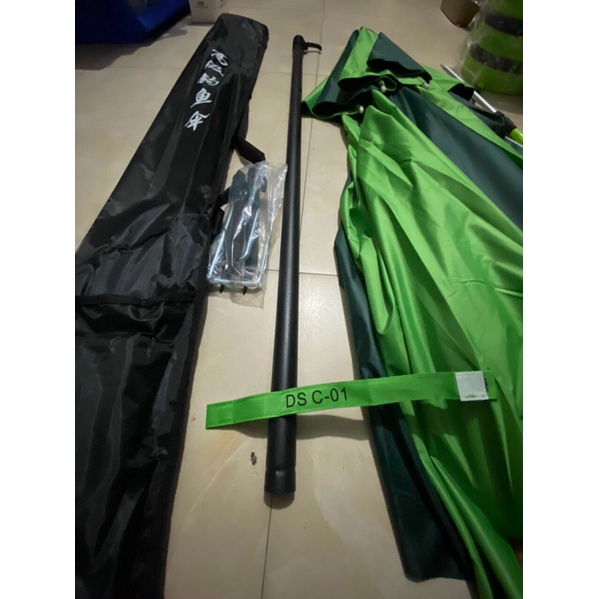 Ô, dù Che Nắng Đi Câu Cá, Dã ngoại Rộng 2m4 , 2 Tầng Hàng Siêu Đẹp Giá Rẻ