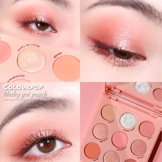 Bảng mắt Baby Got Peach Colourpop