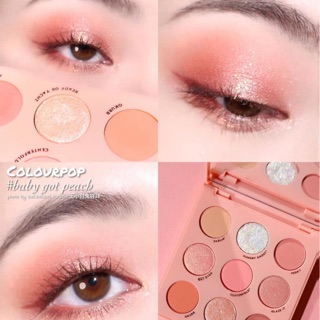 Bảng mắt Baby Got Peach Colourpop