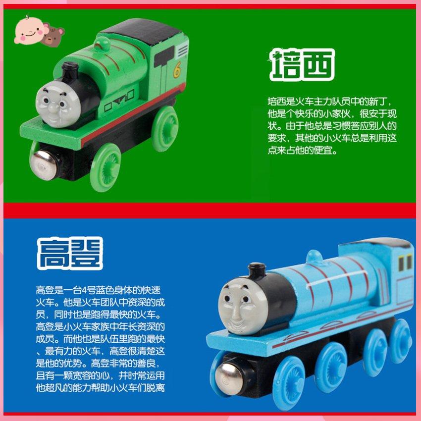 Bộ Đồ Chơi Xe Lửa Nam Châm Bằng Gỗ Cho Bé