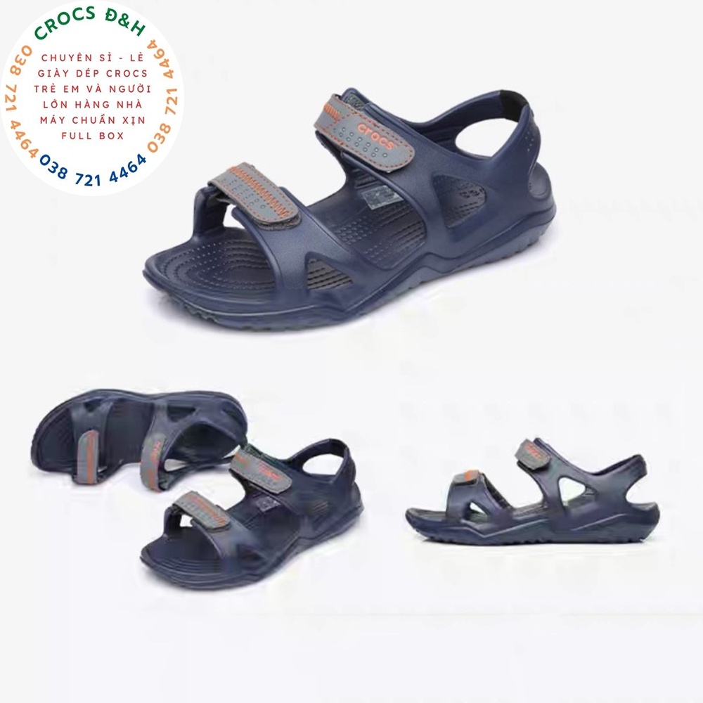 Giày dép crocs - dép sandal crocs river cho nam chống thấm nước, chống trơn trượt, chống hôi chân, hàng xuất xịn
