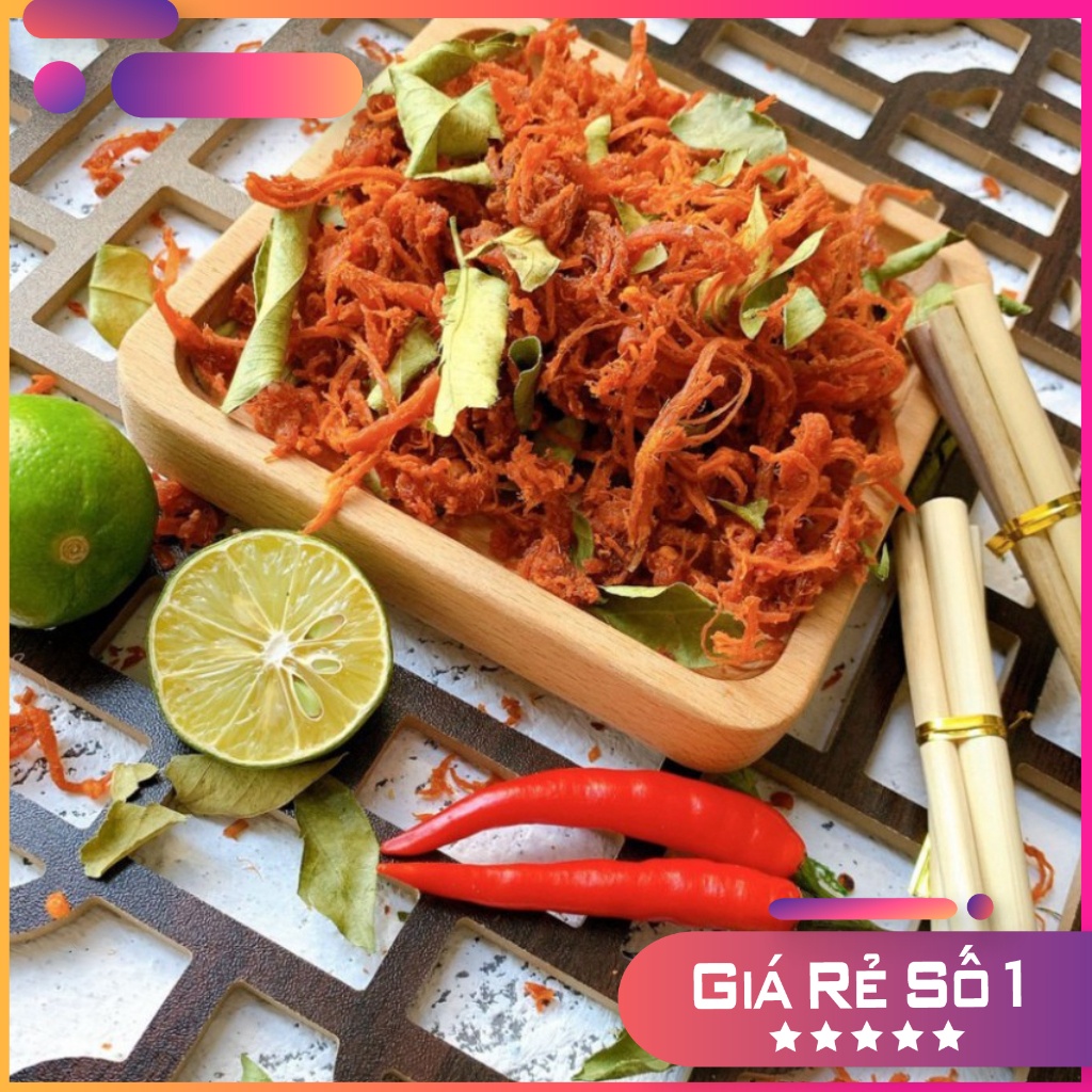 Khô bò sợi lá chanh Eric's Food 300g, sợi dài, thấm vị, ăn vặt Sài Gòn giá rẻ