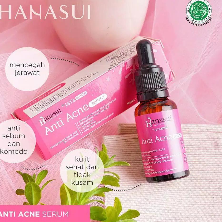 (Hàng Mới Về) Serum Hanasui 20ml Làm Trắng / Trị Mụn / Làm Sáng Da Hiệu Quả