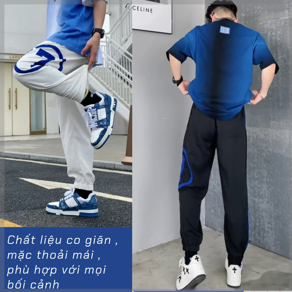 Quần jogger nam FUNS quần thể thao nam chât liệu mềm mịn MK K Unisex phong cách hiphop đường phố Hàn Quốc dịp thu đông