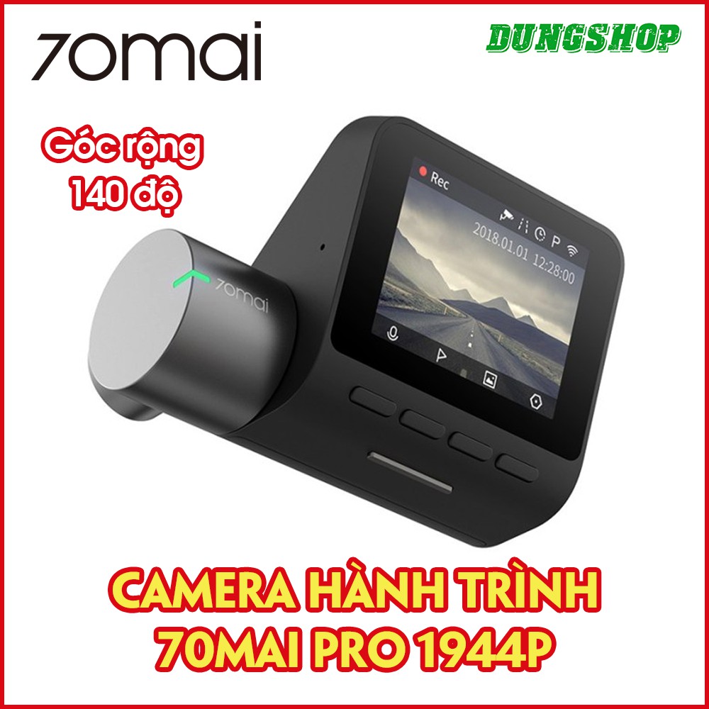 [BẢN QUỐC TẾ] Camera ô tô 70Mai Pro độ phân giải 1944p - Bảo hành 3 tháng | WebRaoVat - webraovat.net.vn