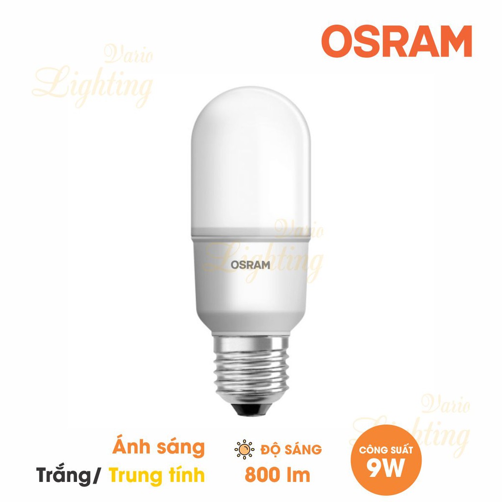 Bóng đèn LED Eco Stick E27 OSRAM - [HÀNG CHÍNH HÃNG] Thiết kế nhỏ gọn, thay thế cho bóng 3U | BigBuy360 - bigbuy360.vn