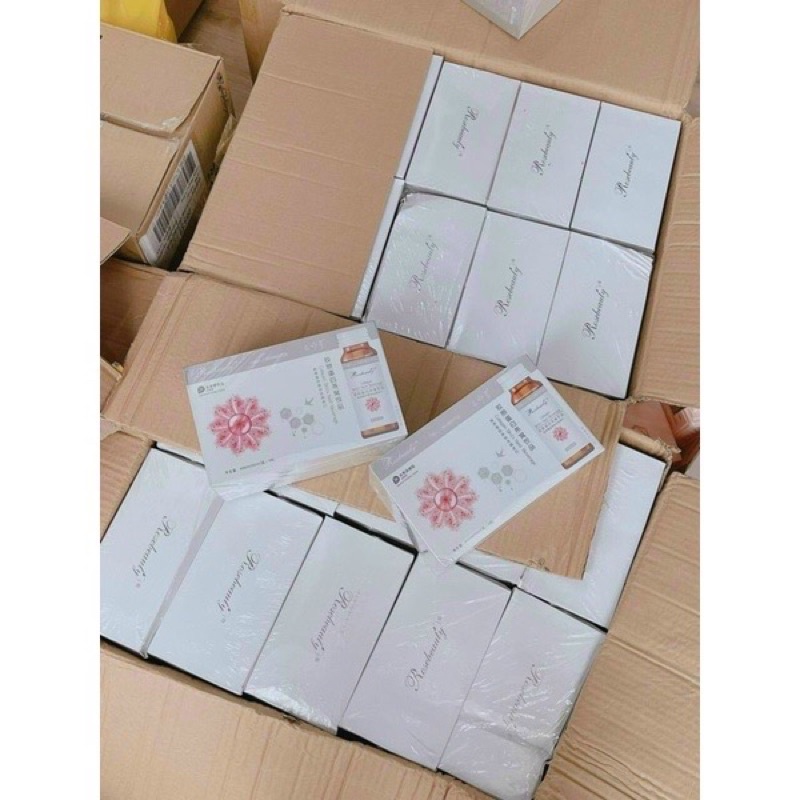 [CHÍNH HÃNG] Collagen Yến Rose beauty trắng da 8 lọ x 50ml