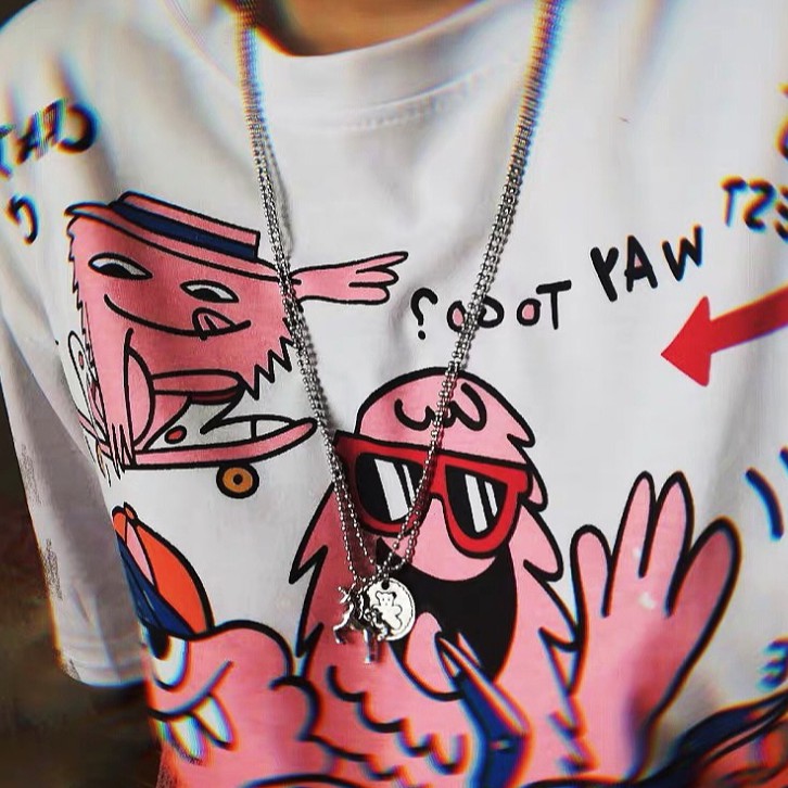 Dây Chuyền Hip Hop In Hình Hoạt Hình 203970