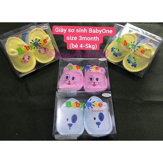 Giày sandal bít BabyOne SS0444 (size 3month, 6month)