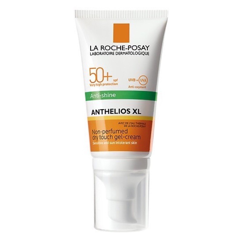 Kem chống nắng Laroche Posay Anthelios XL Dry Touch SPF50+ Kiềm Dầu_Da Mụn - Dạng Kem Không Màu và Có Màu tuýp 50ml