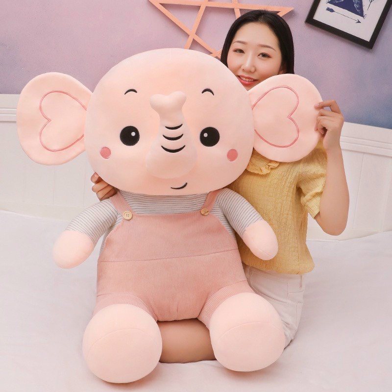 Gấu Bông Voi Yếm Siêu Kute Về 2 Size 60cm và 80cm