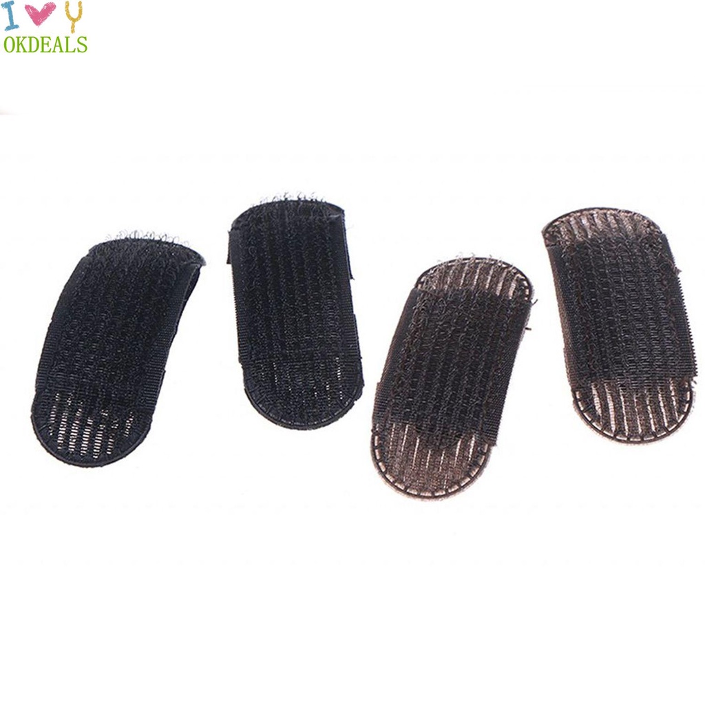 Set 4 kẹp tóc mái phong cách công chúa thoáng khí thời trang Hàn Quốc xinh xắn cho nữ