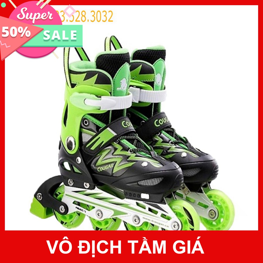 Giày patin Cougar 835L-12, giày trượt patin chính hãng