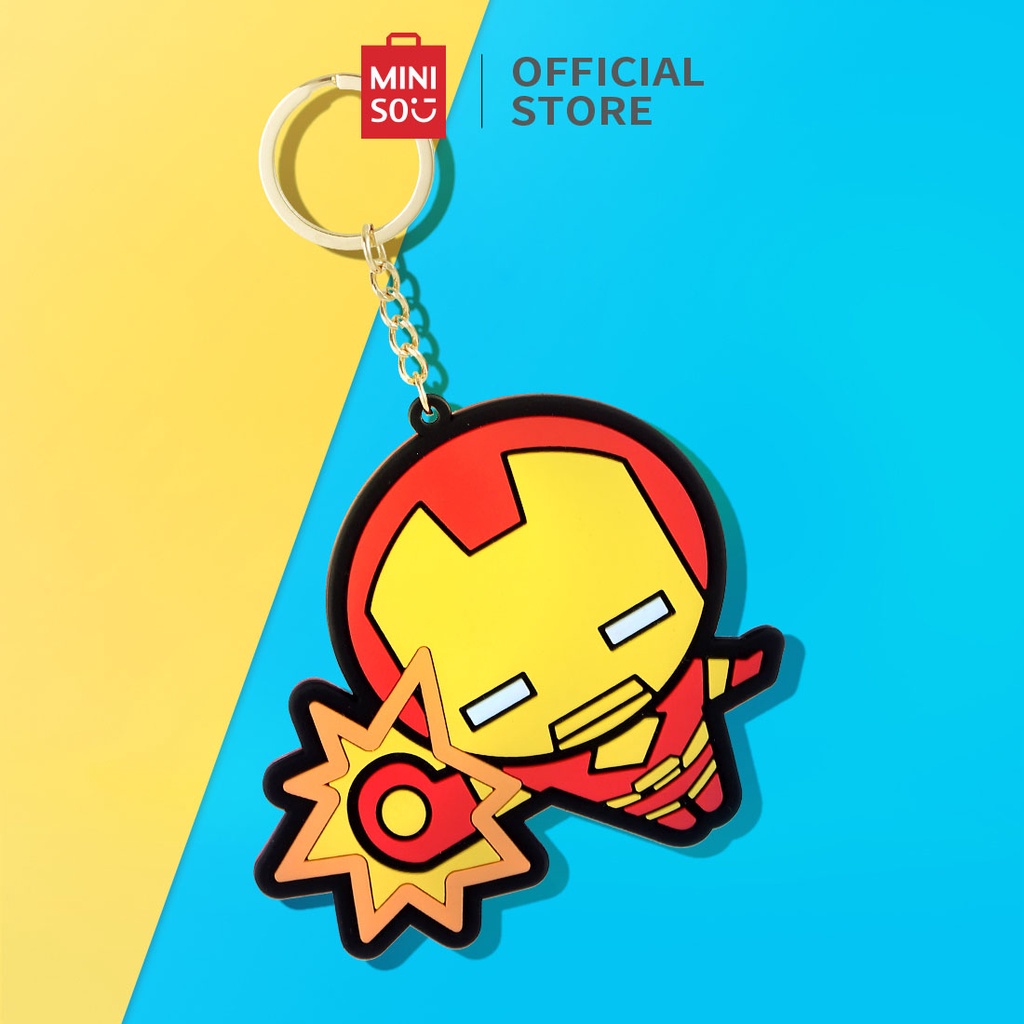 [Mã LIFEHL9 giảm 8% tối đa 100K đơn 250K] Móc khoá Miniso Iron Man 43g (Iron Man) - Hàng chính hãng