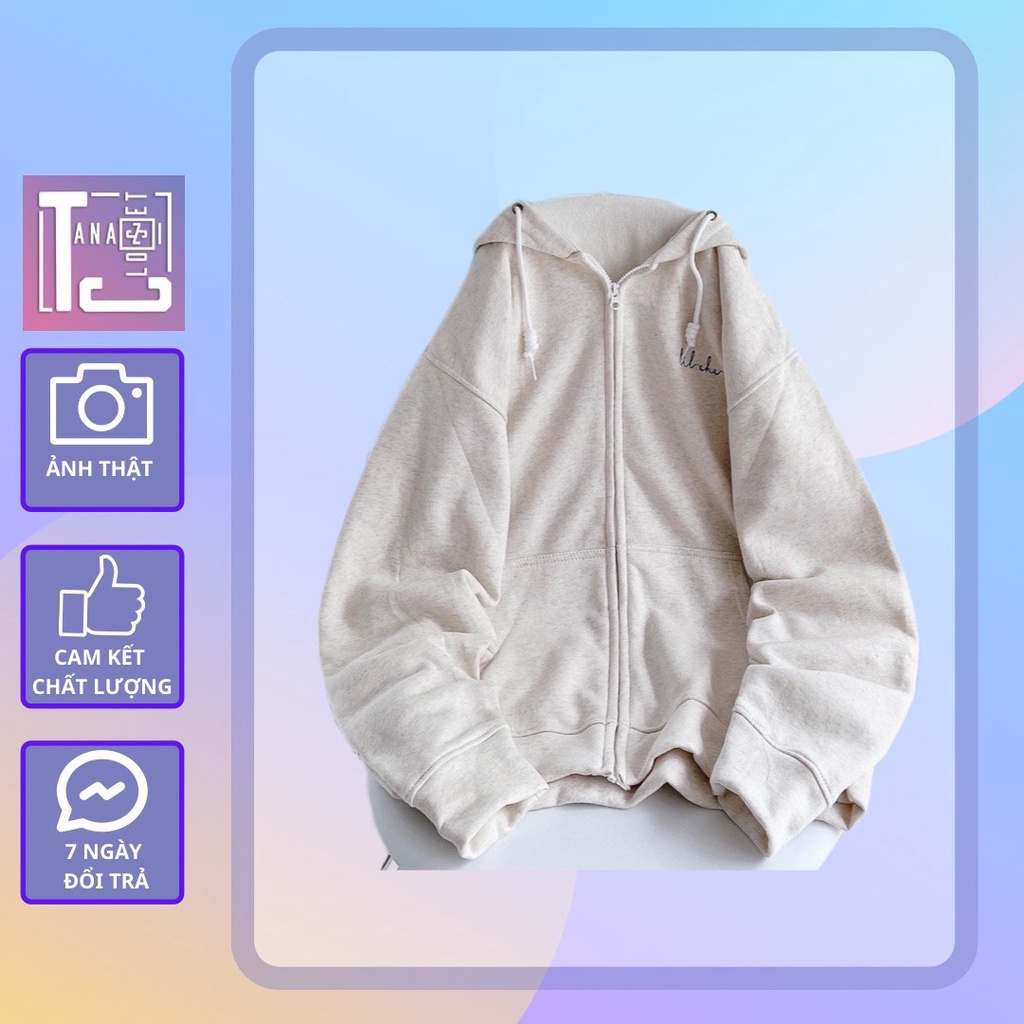 [sẵn]Áo khoác tay dài chữ thêu lich (ảnh thật tại shop) Tanazi Closet