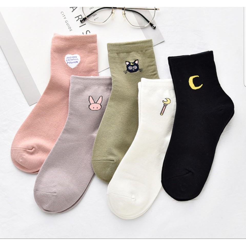 TẤT nữ cổ cao hình CHÌA KHÓA xinh
