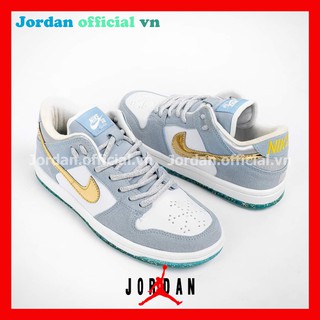 Giày AF1 Nữ Thể Thao Sneaker, Giày Air Force 1 Đế Xanh Kim Tuyến Free Ship Toàn Quốc