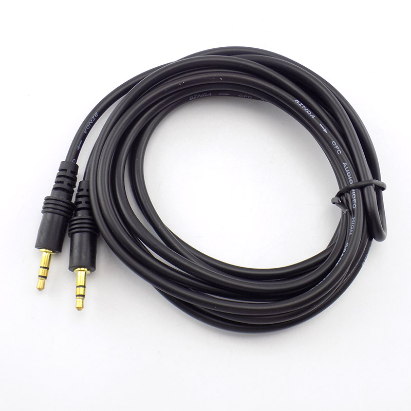 Dây Cáp Âm Thanh Nối Dài Chuyển Đổi Đầu Đực Sang Đầu Cái 3.5mm Dài 1.5 / 3 / 5 / 10 / 15M Cho Máy Tính / MP3 / MP4 / VNH2