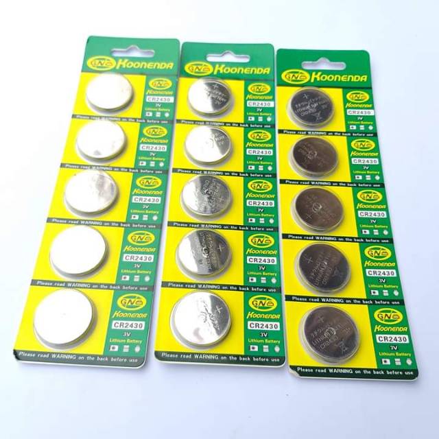 Pin Lithium Nguyên Bản Cr 2430 3v Koonenda