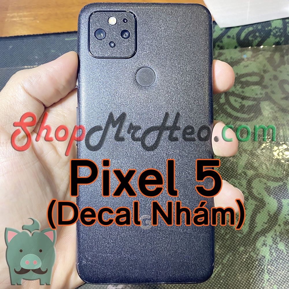 Skin Dán Mặt Sau Lưng Vân 3D Google Pixel 5 5G - Pixel 5a 5G