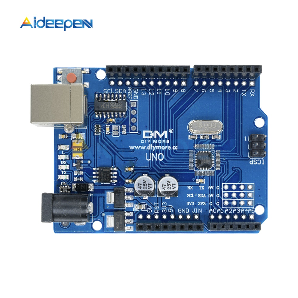 Bảng Mạch Vi Điều Khiển Ch340 Ch340G Mega328P Atmega328P Usb Atmega16U2 Atmega328